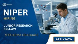 Pharma Research Job Junior Research Fellow at NIPER Kolkata Recruitment 2026 Pharma Research Job Junior Research Fellow at NIPER Kolkata Recruitment 2026