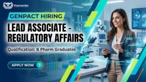 BPharm Job at Genpact | Apply Now for Lead Regulatory Affairs Role BPharm Job at Genpact | Apply Now for Lead Regulatory Affairs Role