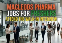 Macleods Pharma Walk-In Interview 2026 | Freshers Hiring for Multiple Roles Macleods Pharma Jobs for Freshers | Attend the Walk-in Interview