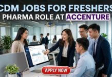 Launch Your CDM Career: Accenture Freshers Pharma Jobs in Bengaluru! CDM Jobs for Freshers | Pharma Role | Candidates Apply Now