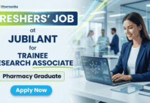 Fresher Pharma Jobs at Jubilant Careers | Trainee Research Associate Role | Apply Now Trainee Research Associate Fresher Pharma Jobs Jubilant careers R&D laboratory Noida analytical research