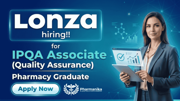 Quality Assurance Jobs at Lonza Careers Pharma Jobs opportunity