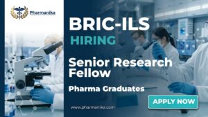 BRIC ILS Recruitment 2026 Senior Research Fellow Pharma Research Jobs for M Pharm Life Sciences Candidates BRIC ILS Recruitment 2026 Senior Research Fellow Pharma Research Jobs for M Pharm Life Sciences Candidates