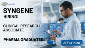 CRA Pharma Job at Syngene Bangalore for Clinical Research Jobs in Clinical Operations CRA Pharma Job at Syngene Bangalore for Clinical Research Jobs in Clinical Operations