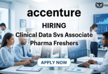 Clinical Data Management Job Opening at Accenture | Clinical Data Svs Associate role | B Pharm Graduates | Apply Now Clinical Data Management Job and Pharma Freshers Job opportunity at Accenture Mumbai (1)