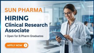 Clinical Research Associate Job at Sun Pharma Laboratories Ltd – Pharma Job Opportunity in Mumbai Clinical Research Associate Job at Sun Pharma Laboratories Ltd – Pharma Job Opportunity in Mumbai