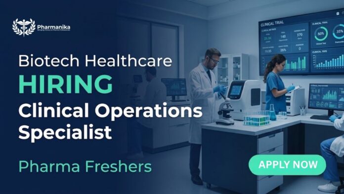 Clinical Research Job and Pharma Freshers Job at Biotech Healthcare Ahmedabad for M.Pharm B.Pharm and M.Sc Graduates