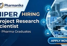 Pharma Govt Job Opening | NIPER Hyderabad Hiring Project Research Scientist-I | Oral Cancer Research Project | Apply Now Pharma Govt Job notification under NIPER Recruitment 2026 for Project Research Scientist-I at NIPER Hyderabad