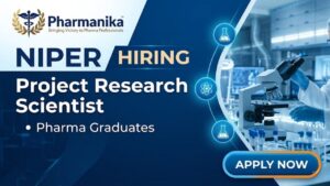 Pharma Govt Job notification under NIPER Recruitment 2026 for Project Research Scientist-I at NIPER Hyderabad Pharma Govt Job notification under NIPER Recruitment 2026 for Project Research Scientist-I at NIPER Hyderabad