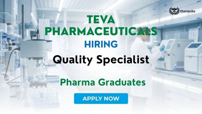 Pharma Job opportunity at Teva Pharmaceuticals Careers