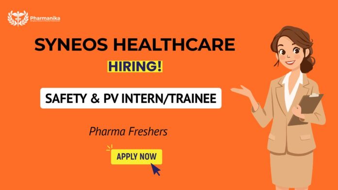Pharmacovigilance Internship at Syneos Health Careers Hyderabad for Safety & PV Intern Freshers