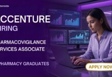 Pharmacovigilance job Opening | Accenture hiring Pharmacovigilance Services Associate | B Pharmacy Graduates | Apply Now Pharmacovigilance Job at Accenture Pharma Job in Bengaluru