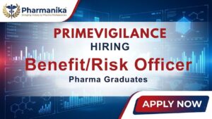 PrimeVigilance Pharmacovigilance Job and Pharma Job opportunity for Benefit Risk Officer in Pune PrimeVigilance Pharmacovigilance Job and Pharma Job opportunity for Benefit Risk Officer in Pune