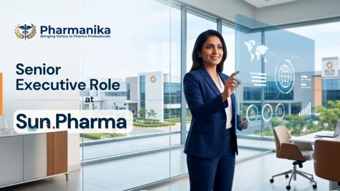 Pharma manufacturing job at Sun Pharma Career for Executive in Halol.