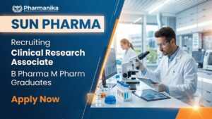 Sun Pharma Clinical Research Associate clinical research job recruitment 2026 Sun Pharma Clinical Research Associate clinical research job recruitment 2026