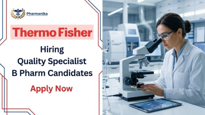 Pharma Job professional managing post-market surveillance reports, quality documentation, and regulatory compliance at Thermo Fisher Scientific