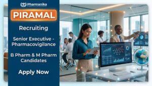 Piramal Pharmacovigilance Job in Mumbai for B.Pharm and M.Pharm candidates with ICSR processing and safety reporting experience. Piramal Pharmacovigilance Job in Mumbai for B.Pharm and M.Pharm candidates with ICSR processing and safety reporting experience.