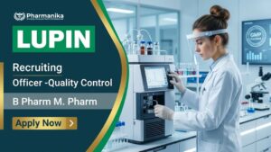 Lupin Officer Quality Control Pharma QC Job vacancy in Sikkim for B.Pharm M.Pharm and MSc professionals Lupin Officer Quality Control Pharma QC Job vacancy in Sikkim for B.Pharm M.Pharm and MSc professionals