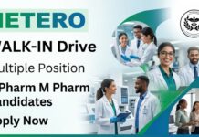 Hetero Walk in Drive | Production & Packing Roles | B Pharma M Pharm Eligible Hetero Biopharma walk in drive 2026 for pharma job openings in Production and Packing