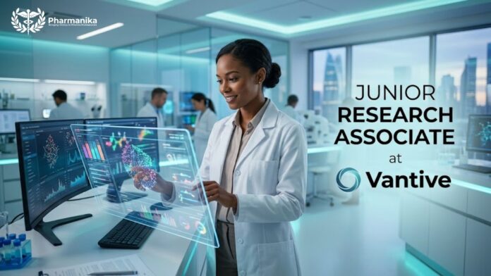 Vantive Career research job for Junior Research Associate in Bengaluru.