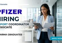 Pfizer Opens High-Demand Associate Role for Pharma Graduates | Pfizer Careers hiring for Report Coordinator Associate Pharma Job