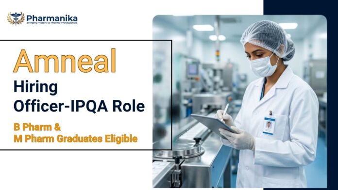 Quality Assurance Jobs at Amneal Careers