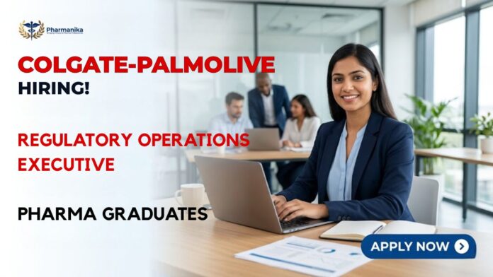 Regulatory Affairs Job at Colgate-Palmolive Mumbai Pharma Jobs for Pharmacy and Life Sciences Graduates