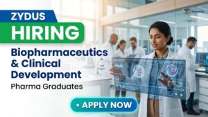 Zydus R&D Pharma Job Clinical Trial Job Biopharmaceutics & Clinical Development Zydus R&D Pharma Job Clinical Trial Job Biopharmaceutics & Clinical Development