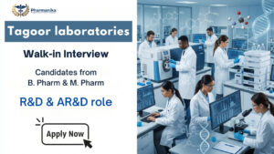 Tagoor Laboratories Pharma R&D Job | Walk-In Interview 2026 Tagoor Laboratories Pharma R&D Job featuring scientists performing API research, analytical development, and laboratory testing