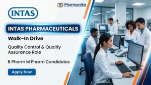 Intas Career Walk In Interview 2026 for Pharma QC Job and Quality Assurance roles in Ahmedabad Gujarat Intas Career Walk In Interview 2026 for Pharma QC Job and Quality Assurance roles in Ahmedabad Gujarat