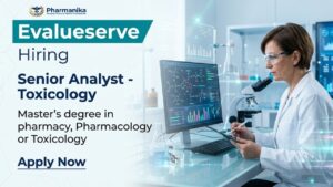 Toxicology Job at Evalueserve for Senior Analyst role in Bangalore Toxicology Job at Evalueserve for Senior Analyst role in Bangalore