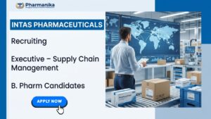 Executive Supply Chain Management job at Intas Pharmaceuticals in Ahmedabad for Pharmacy, Engineering, and Supply Chain professionals with SAP, demand planning, and order management experience. Executive Supply Chain Management job at Intas Pharmaceuticals in Ahmedabad for Pharmacy, Engineering, and Supply Chain professionals with SAP, demand planning, and order management experience.
