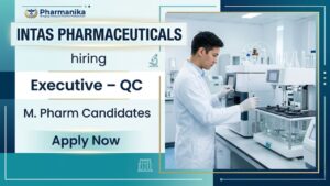 Executive QC Micro Pharma QC Job at Intas Pharmaceuticals in Ahmedabad for M Pharm candidates with microbiology and HPLC experience. Executive QC Micro Pharma QC Job at Intas Pharmaceuticals in Ahmedabad for M Pharm candidates with microbiology and HPLC experience.