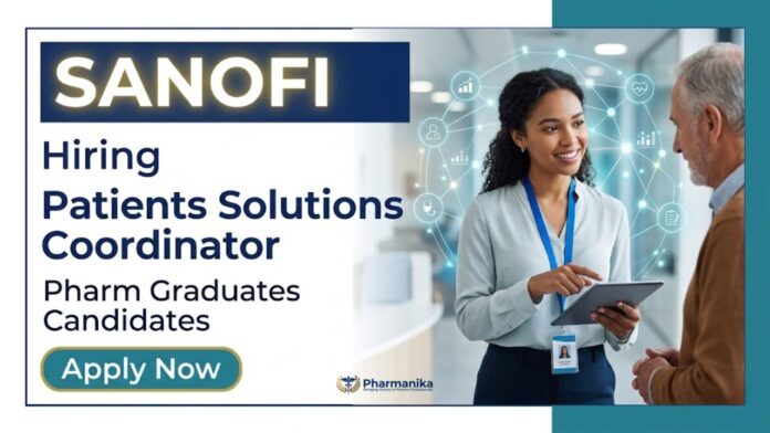 Patients Solutions Coordinator Pharma Job at Sanofi Career in Bangalore
