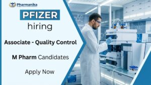 Pharma QC Job at Pfizer Career for Associate Quality Control in Vizag Pharma QC Job at Pfizer Career for Associate Quality Control in Vizag