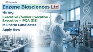 Pharma QA Job at Enzene Career for Executive / Senior Executive DSQA Quality Assurance role Pharma QA Job at Enzene Career for Executive / Senior Executive DSQA Quality Assurance role