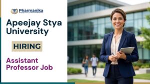 Apeejay Stya University Assistant Professor Job for Pharmacology Faculty Apeejay Stya University Assistant Professor Job for Pharmacology Faculty