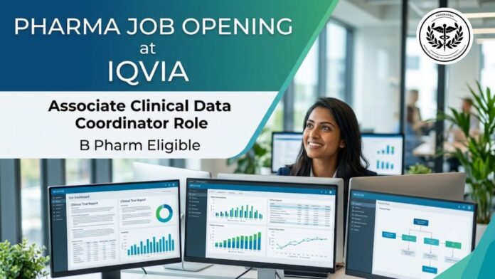 IQVIA Career Clinical Data Coordinator Jobs for Associate Clinical Data Coordinator