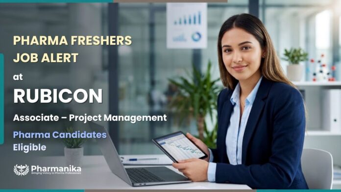 Rubicon Career Pharma Freshers Job Associate Project Management