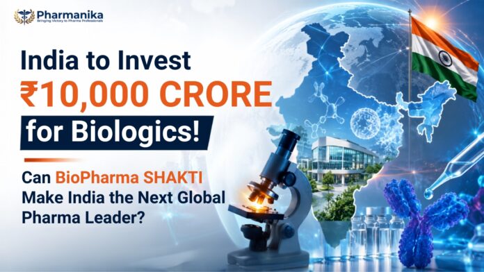 BioPharma SHAKTI Scheme promoting biologics in India through ₹10,000 crore investment in drug discovery and pharmaceutical innovation