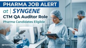 Syngene Careers Pharma QA Job for CTM QA Auditor Syngene Careers Pharma QA Job for CTM QA Auditor