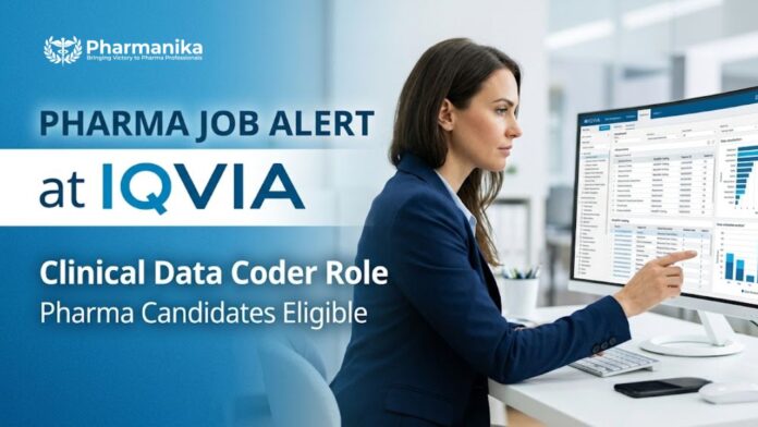 IQVIA Career CDM Jobs for Clinical Data Coder