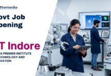Junior Research Fellow at IIT Indore | Pharmacy Graduates Eligible IIT Indore Recruitment 2026 JRF Position in Biotechnology Research
