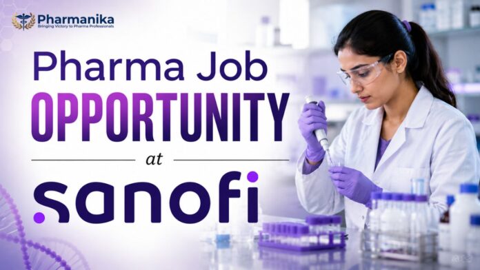 Sanofi Careers Pharma Job for Junior Associate Evidence Synthesis Clinical Outcome Assessment