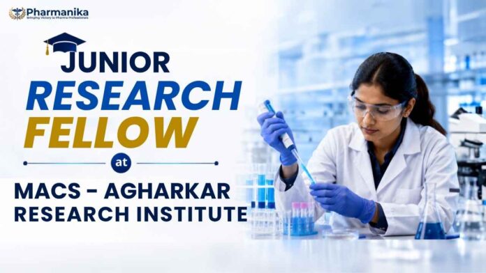 Junior Research Fellow Pharma Govt Job at MACS Agharkar Research Institute (ARI)