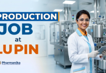 Lupin Hiring Pharmacy Graduates | Officer – Production Role Lupin Pharma Production Job opportunity for pharmacy graduates in manufacturing operations under Lupin Careers.