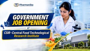 Pharma Govt Job – Project Associate Vacancy CSIR at CSIR-CFTRI Pharma Govt Job – Project Associate Vacancy CSIR at CSIR-CFTRI