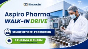 Pharma Job opportunity at Aspiro Pharma Walk-in Drive Pharma Job opportunity at Aspiro Pharma Walk-in Drive