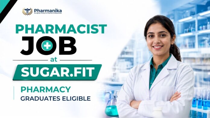 Pharmacist Jobs at sugar.fit Pharma Jobs in Bengaluru