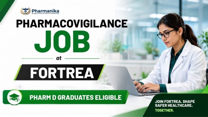 Pharmacovigilance Job at Fortrea Careers for Project Manager Drug Safety